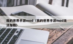 我的世界手游mod（我的世界手游mod无法加载）