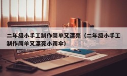 二年级小手工制作简单又漂亮（二年级小手工制作简单又漂亮小雨伞）