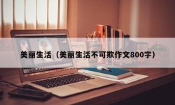 美丽生活（美丽生活不可欺作文800字）