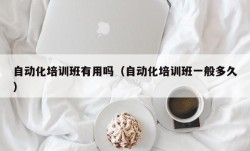 自动化培训班有用吗（自动化培训班一般多久）