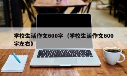 学校生活作文600字（学校生活作文600字左右）