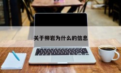 关于柳岩为什么的信息