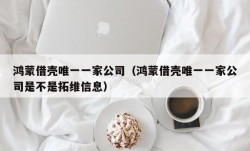 鸿蒙借壳唯一一家公司（鸿蒙借壳唯一一家公司是不是拓维信息）