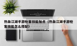 热血江湖手游枪客技能加点（热血江湖手游枪客技能怎么搭配）